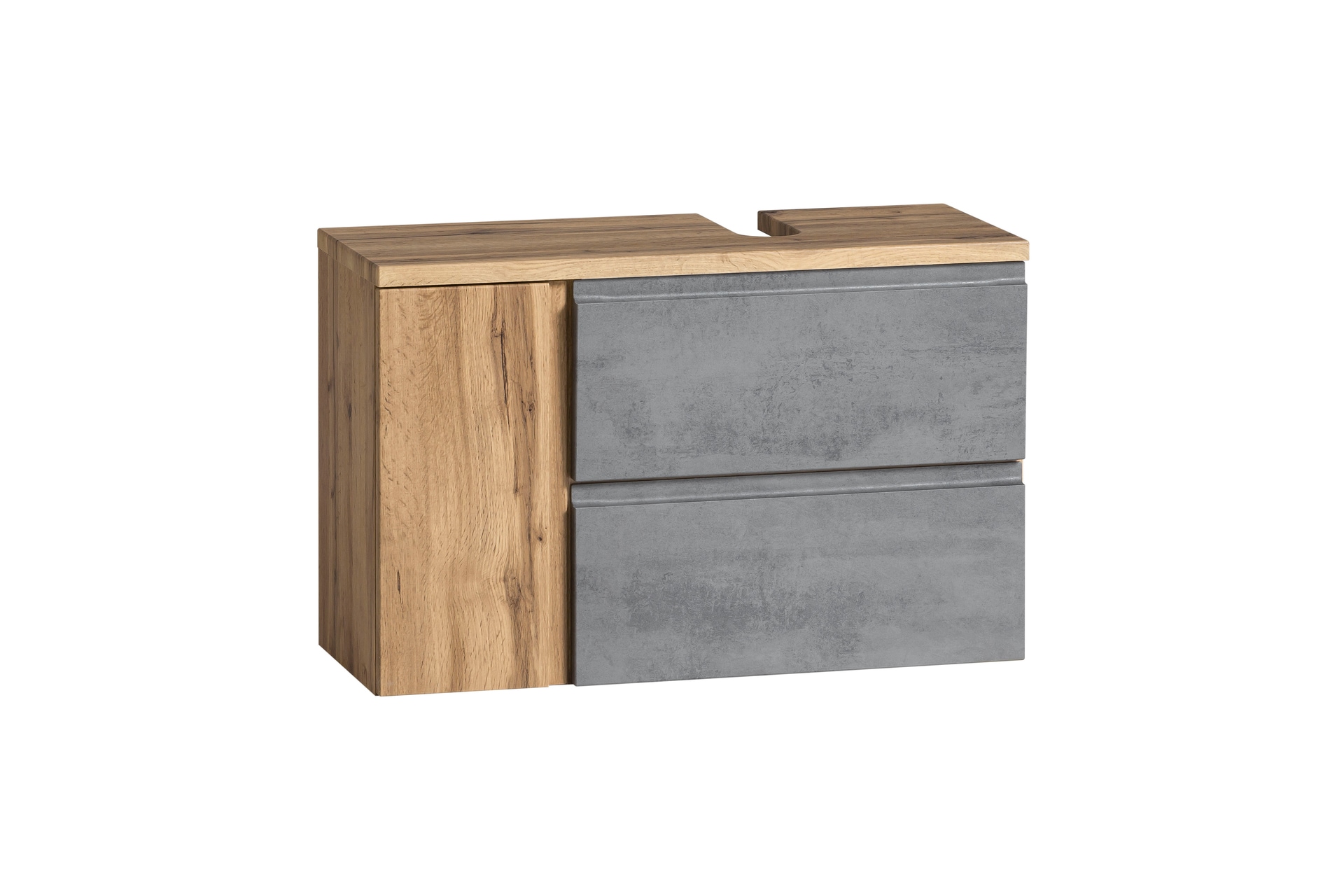 Bad-Waschbeckenunterschrank GENT hellgrau 85cm