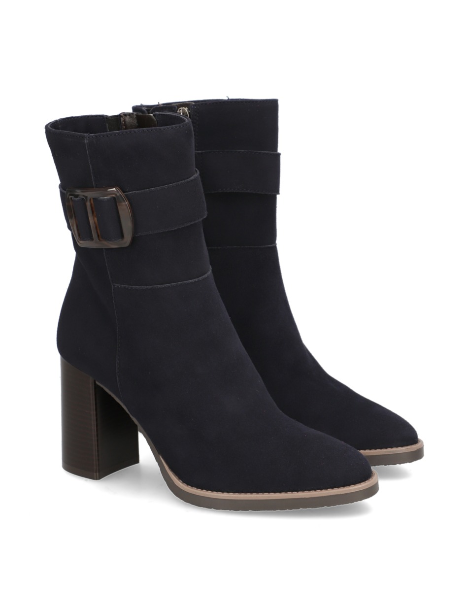 Veloursleder Stiefelette