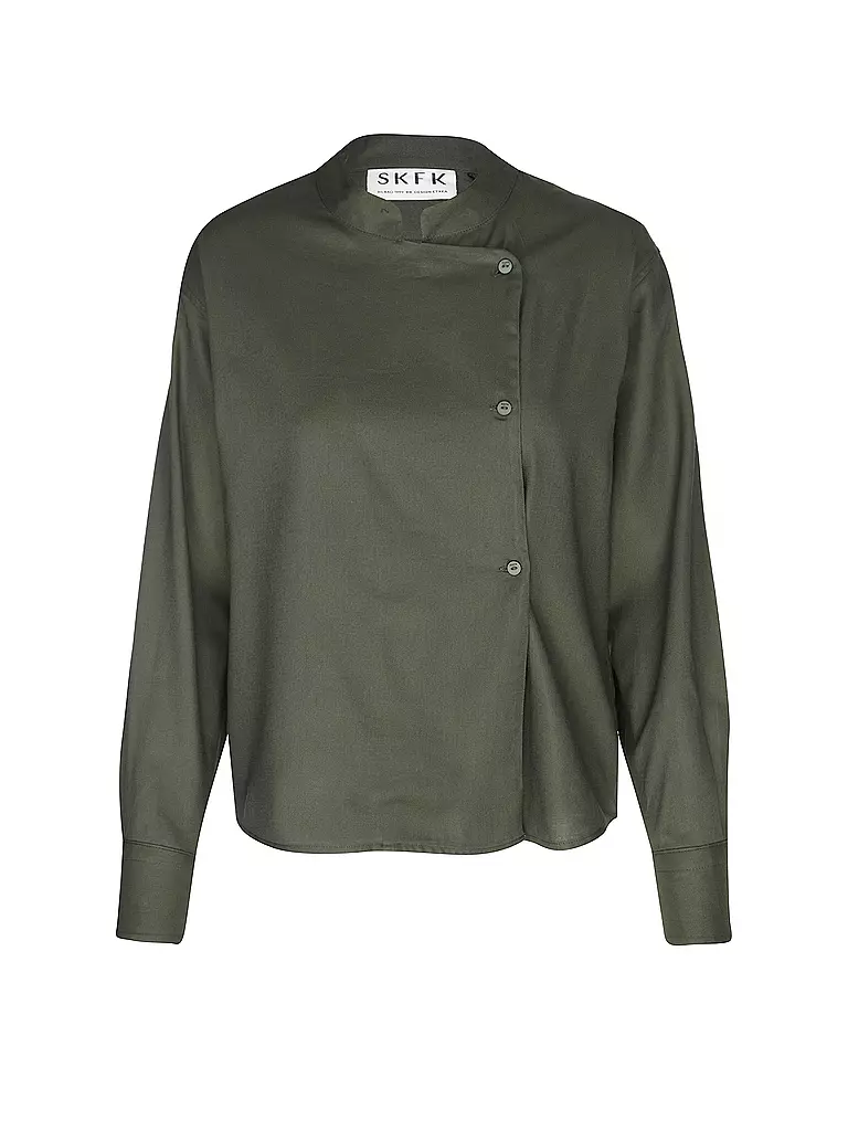 SKFK Bluse LANTZ  dunkelgrün