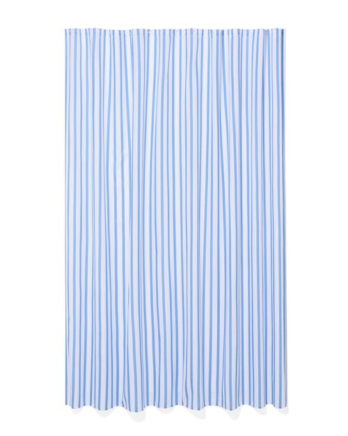 rideau de douche 180x200 rayures polyester recyclé
