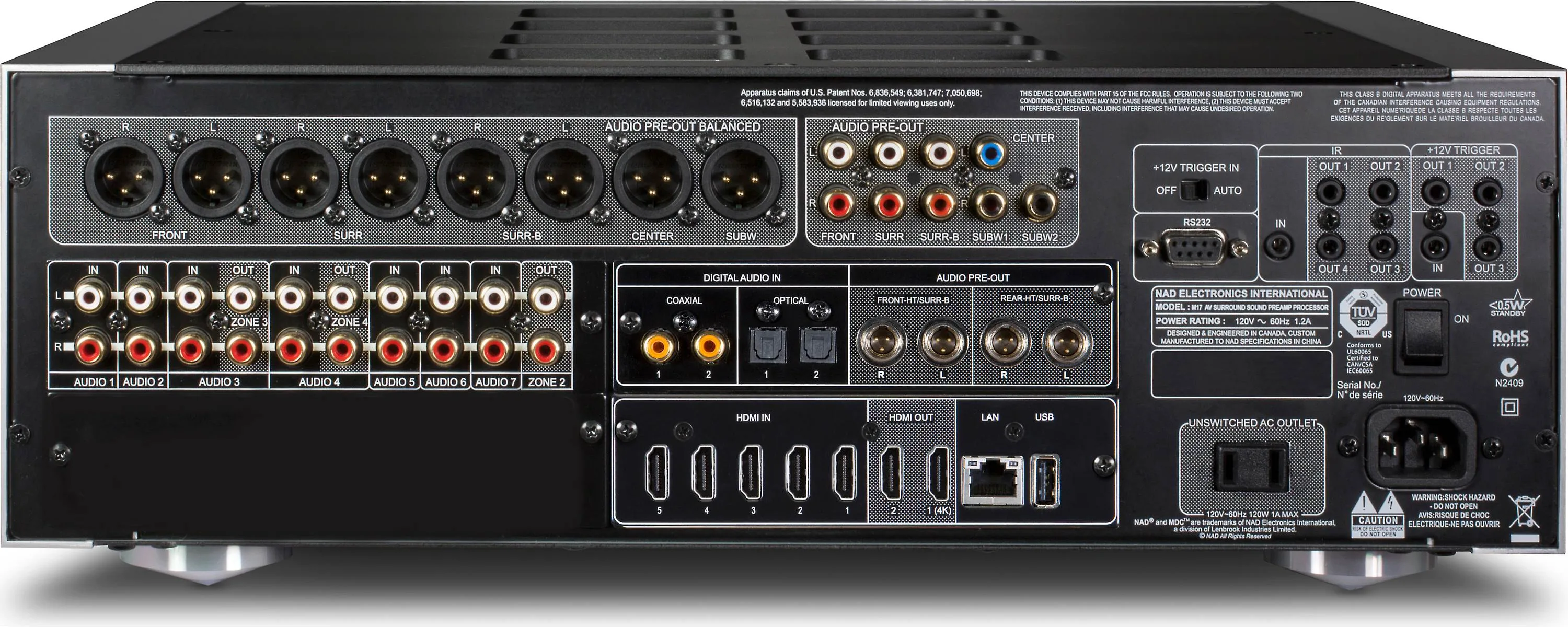 Nad M17 V2i   M28 Amplis home-cinéma