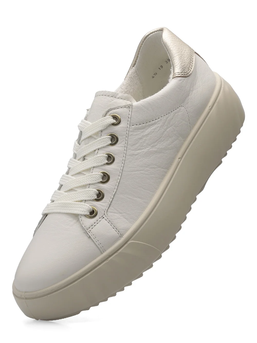 Sneaker Monaco cream platin