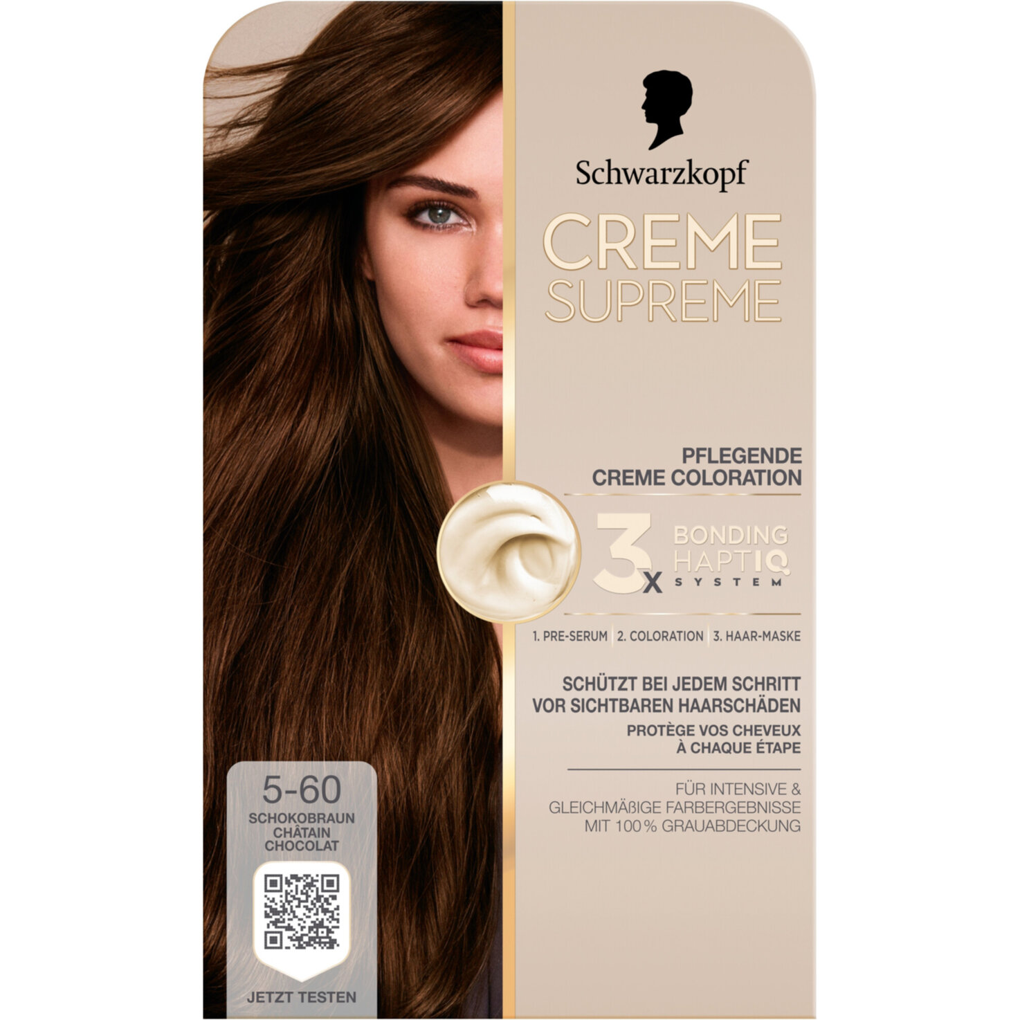 Schwarzkopf Creme Supreme Coloration 5-60 Schokobraun