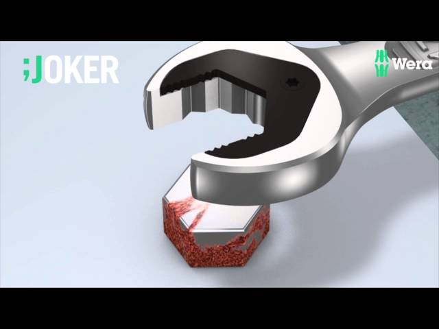 Wera 05020013001 11-delige Joker Steek-/ringratelsleutelset - 8-19mm