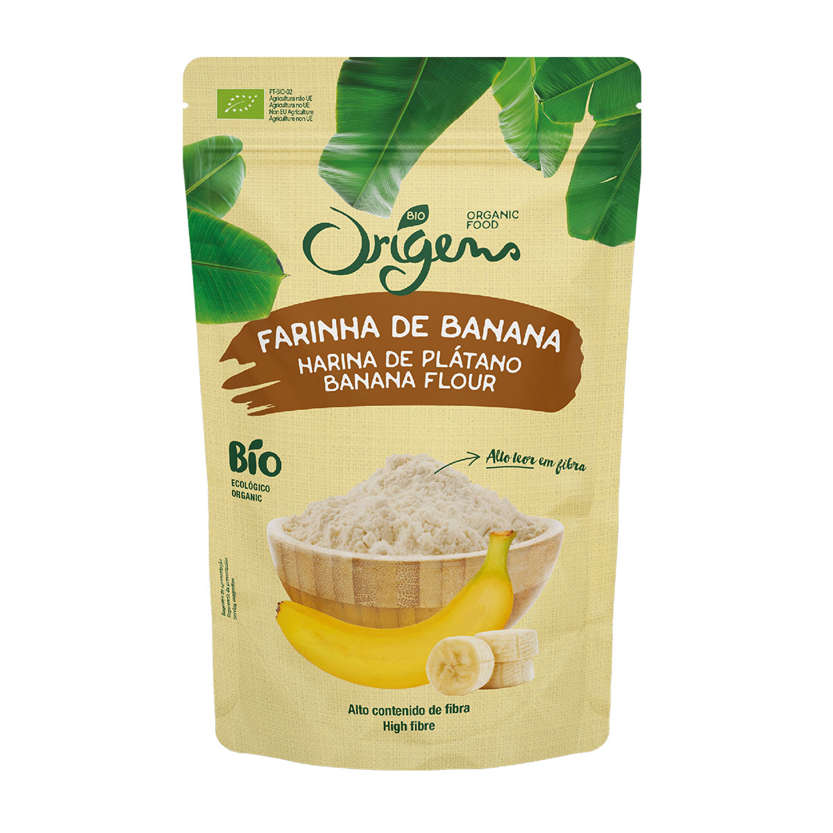 FARINHA ORIGENS DE BANANA BIO 200G