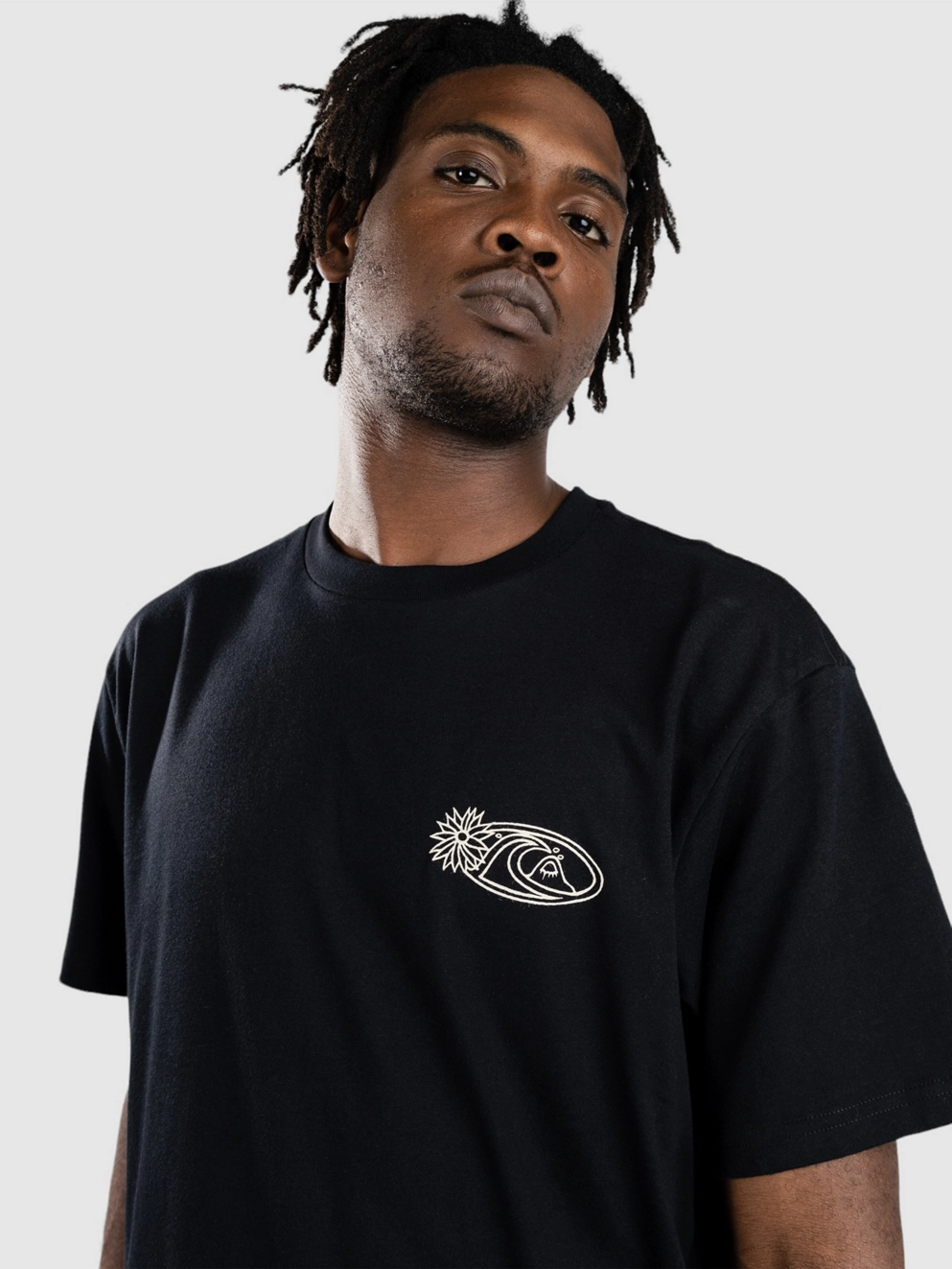 Quiksilver Right Point Mor T-Shirt black