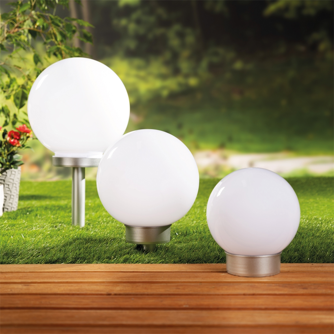 Boule lumineuse solaire