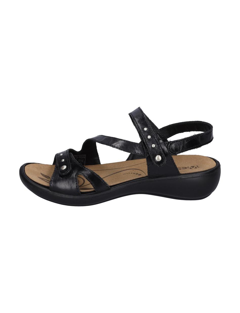 Sandale Ibiza 70, schwarz
