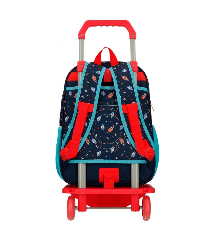 Enso Mochila escolar Enso Outer Space con carro 38 cm
