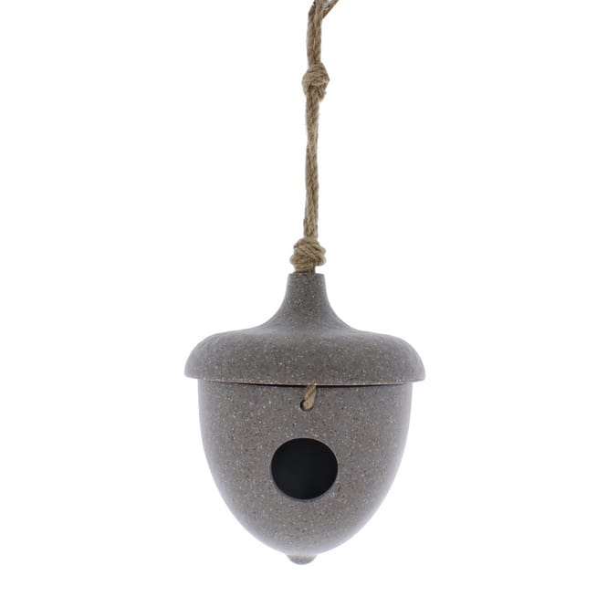 Tierbedarf - Vogel-Nistkasten - Zapfen - grün - ca. 16 x 18,5 cm