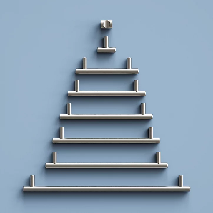 Bouton de meuble cylindre gris Dizel GoodHome Ø2 x P.2,5 cm