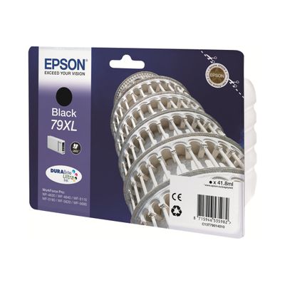 Epson 79XL Tour de Pise - noir - cartouche d'encre originale