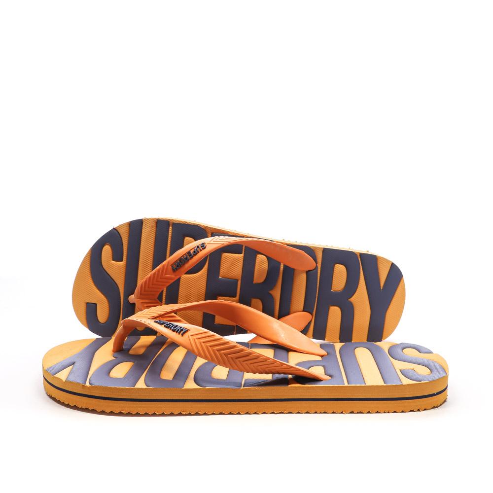 Superdry Tongs Orange/Violet Homme Superdry Vintage Vegan