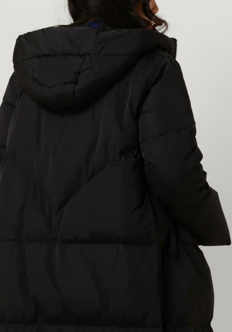 Y.A.S. zwarte y.a.s. gewatteerde jas yasirima ls long down coat s. noos