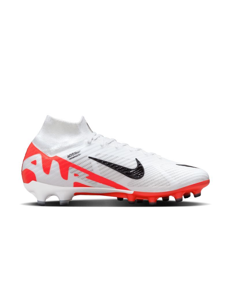 Chaussures de football Nike Mercurial Superfly 9 Elite AG Rouge & Blanc pour homme