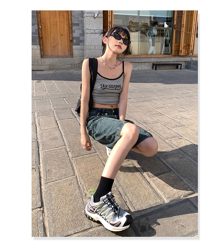 Denimot - Denim Jorts met lage taille