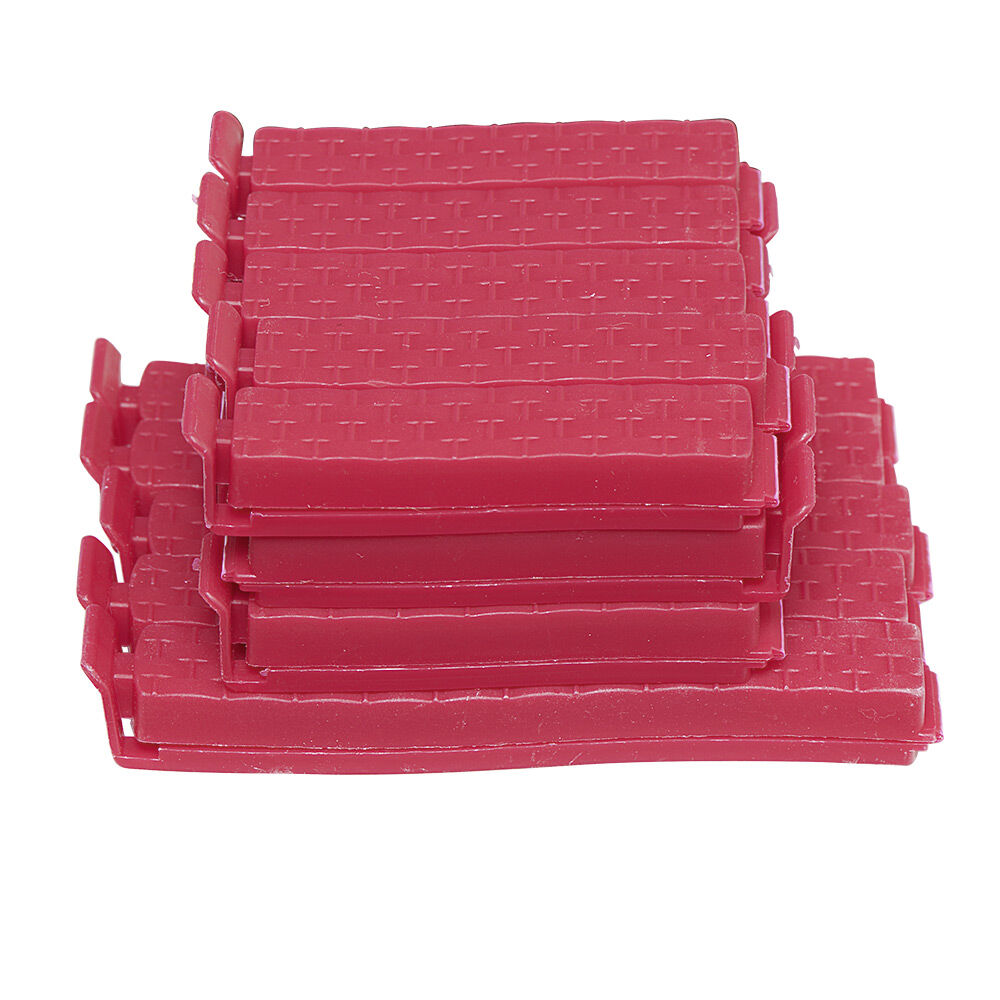 Pince à sachet rouge x20