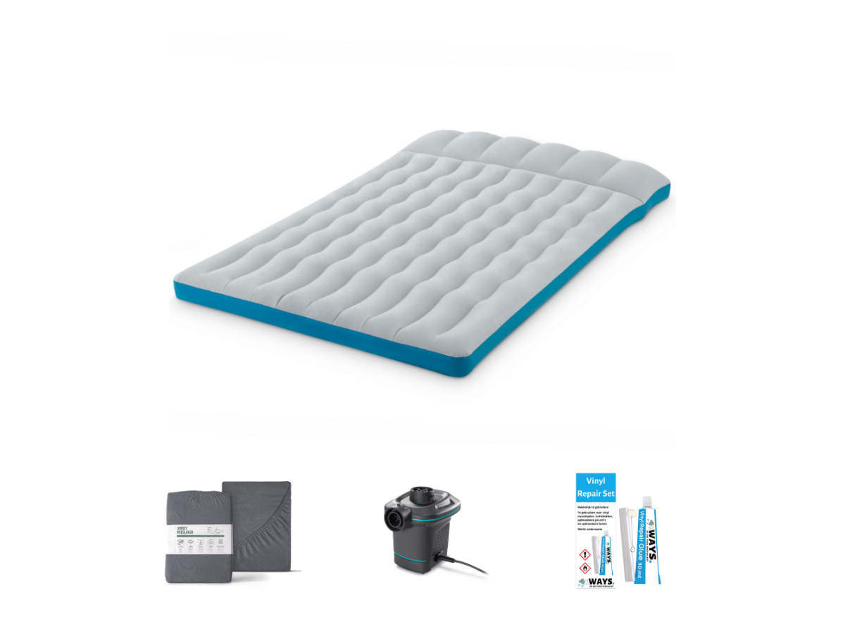 Intex Outdoor 193 x 127 cm Luchtbedset - 4-delig