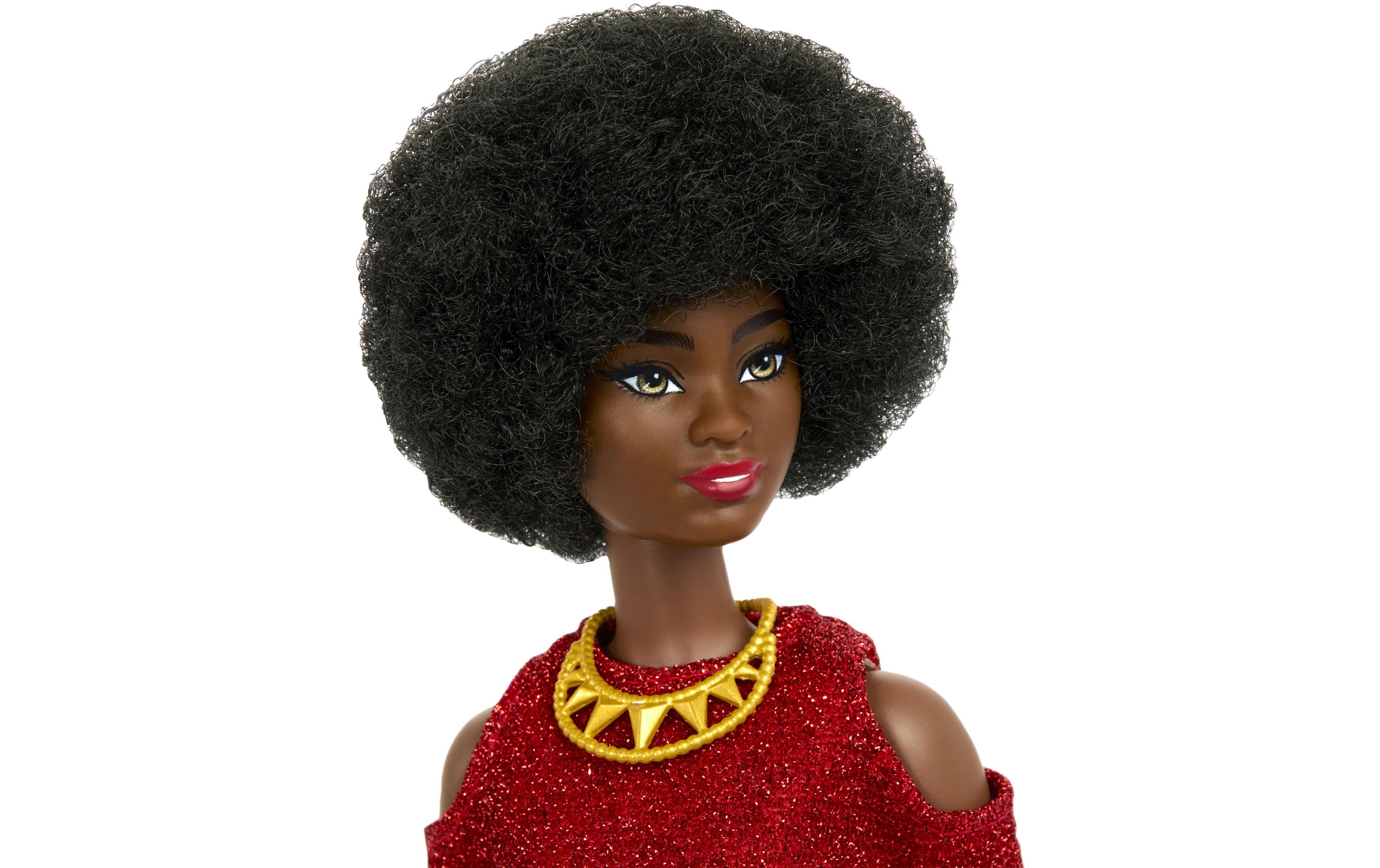 Puppe Black BarbieBarbie-Puppe aus der Fashionistas-Reihe