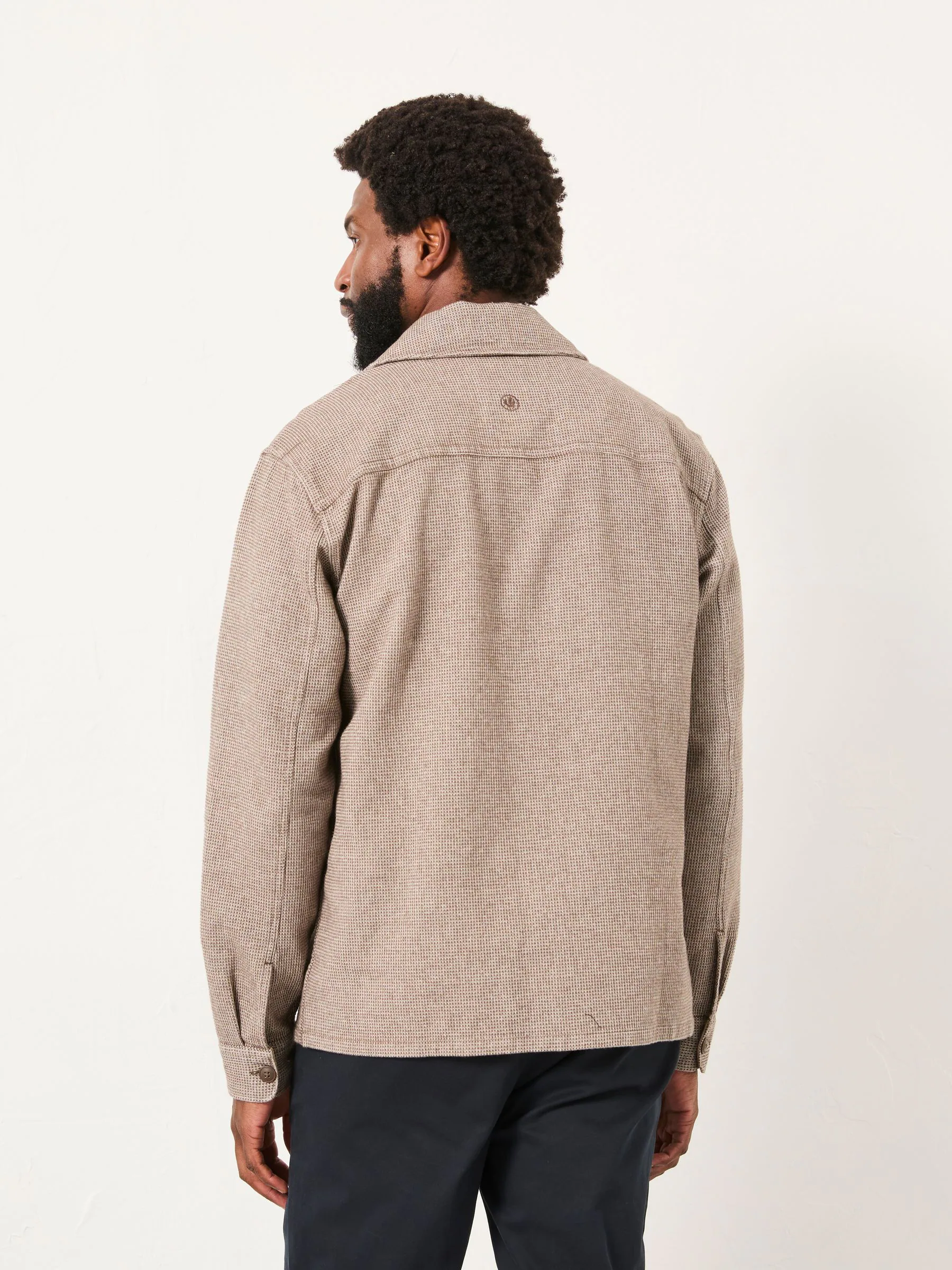 Donker naturel - FatFace Long Sleeve Shirt