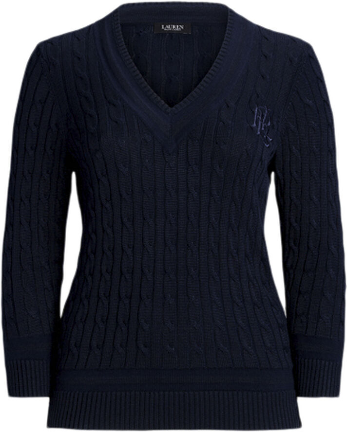 Lauren Ralph Lauren BRIGHT RAYON/COTTON-SWEATER Lauren navy