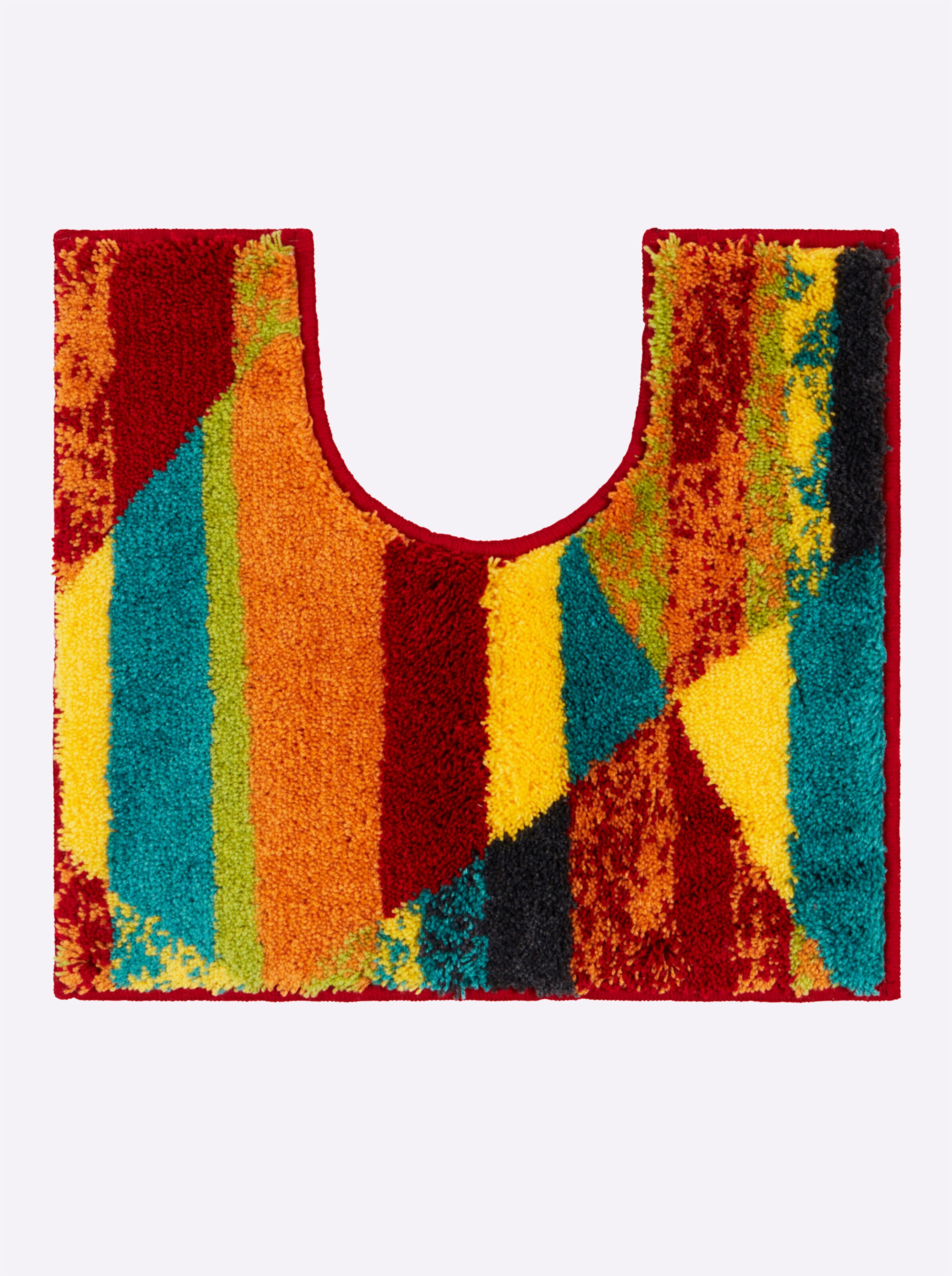 Grund Badematte in terracotta-bunt