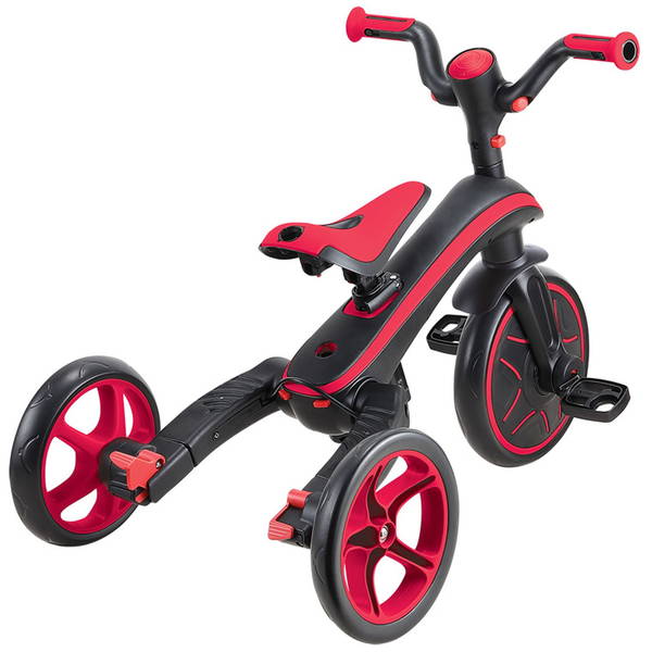 GlobberGlobber   Trike Explorer 4in1 faltbar rot