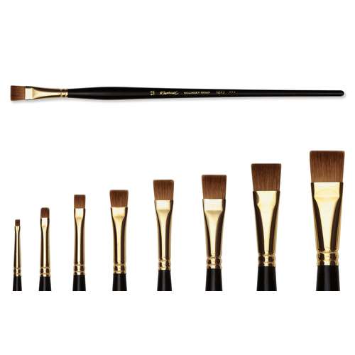 Raphaël® Serie 1872 Kolinsky Gold Flachpinsel