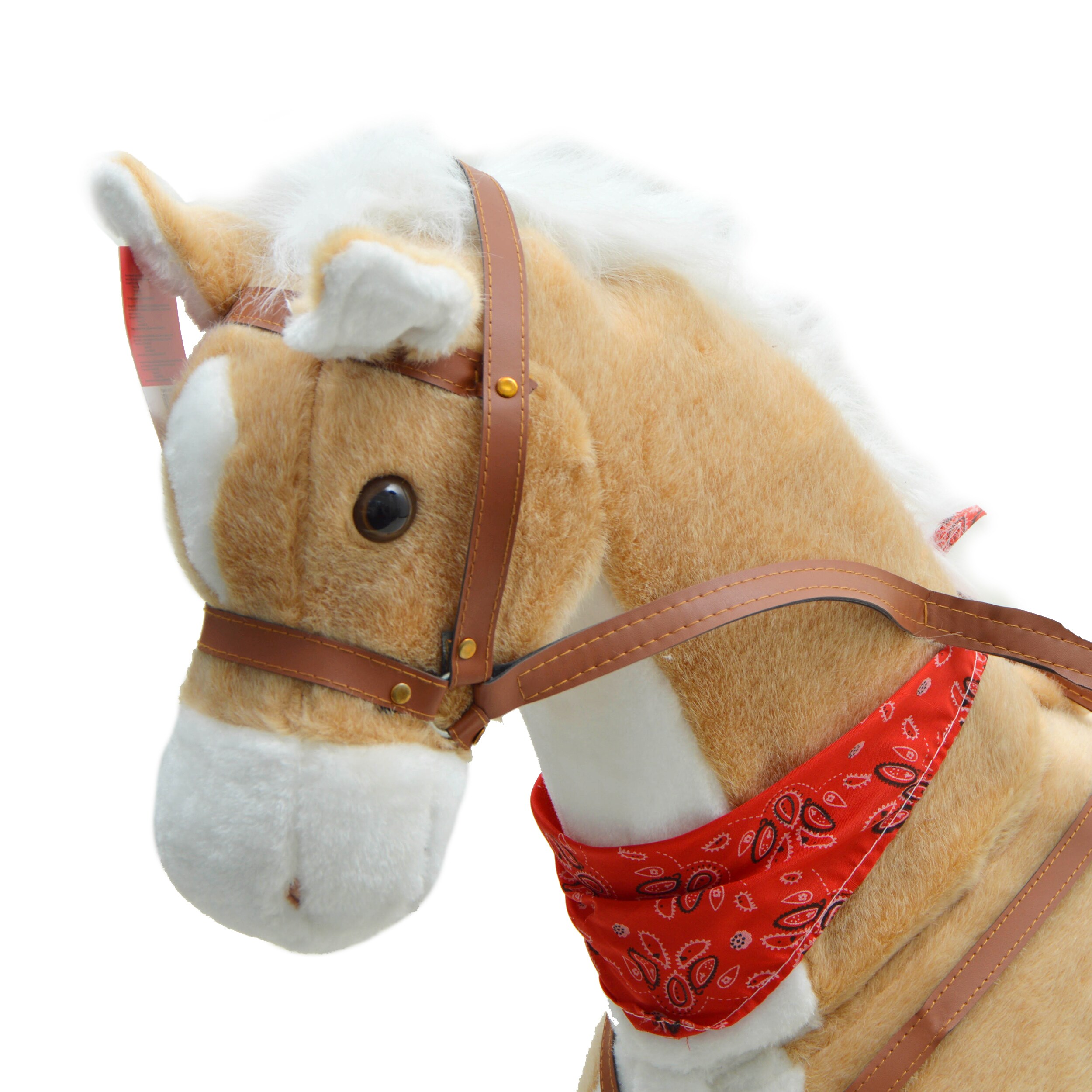 Pink Papaya Stehpferd für Kinder zum Reiten Sternchen 105 cm
