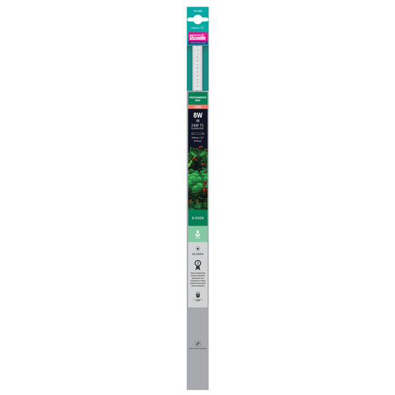 Tube T5 Led Freshwater Pro 8000K 550mm pour aquarium