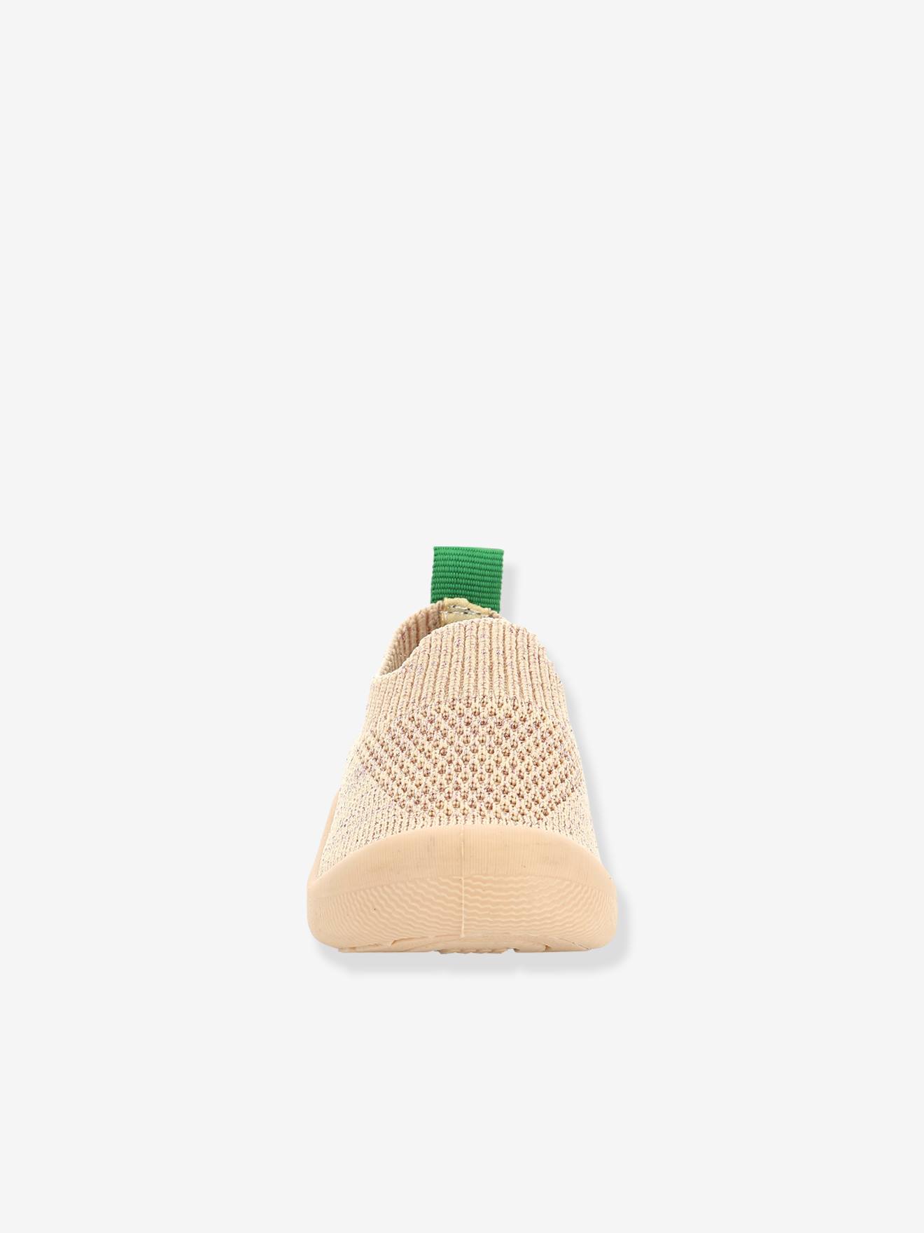 Chinelo Kick Easy KICKERS® First Steps, Rosa Bebê