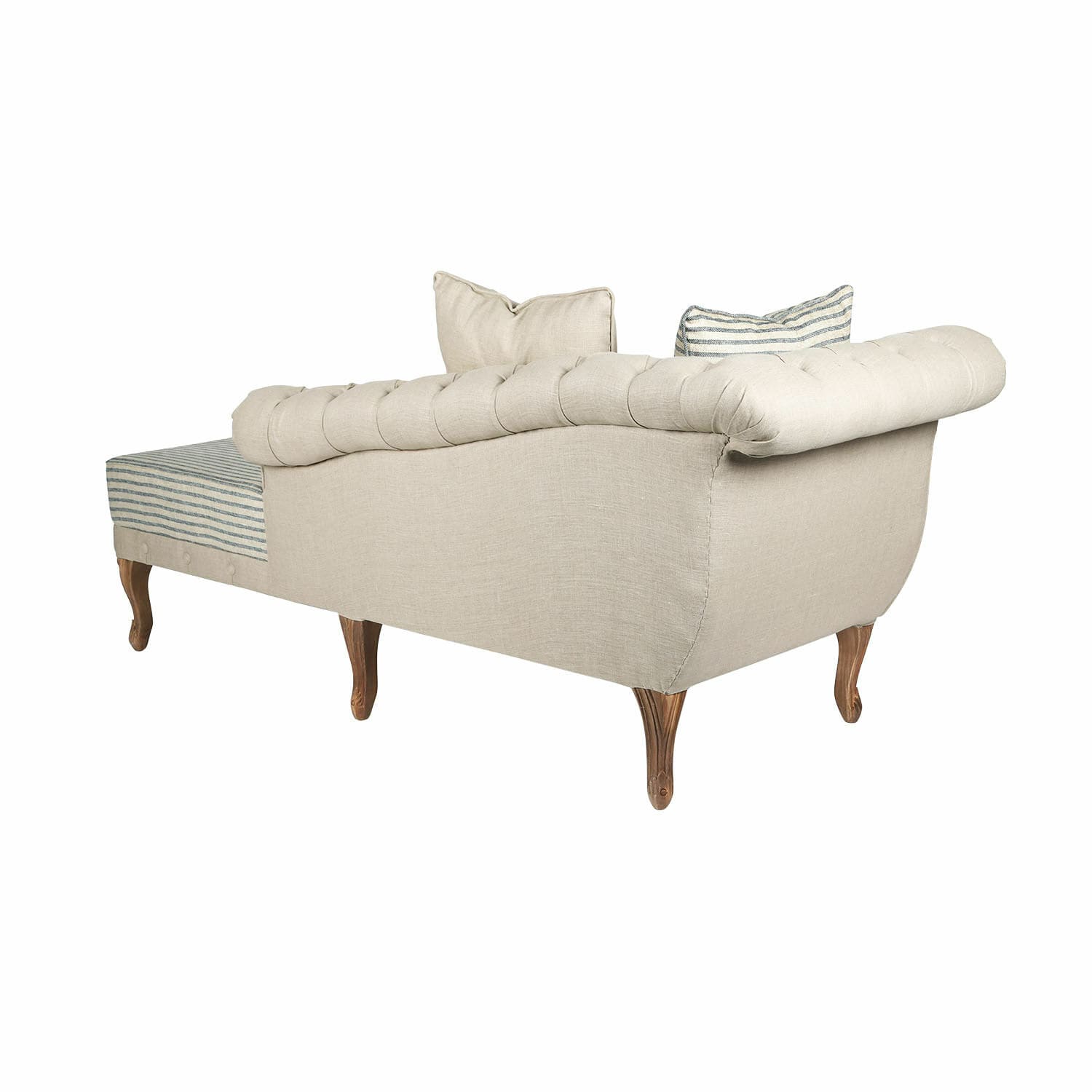 Chaiselongue Viviani beige/grau
