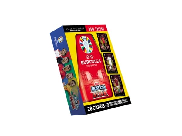 TOPPS MATCH ATTAX EUROS BOOSTER TIN