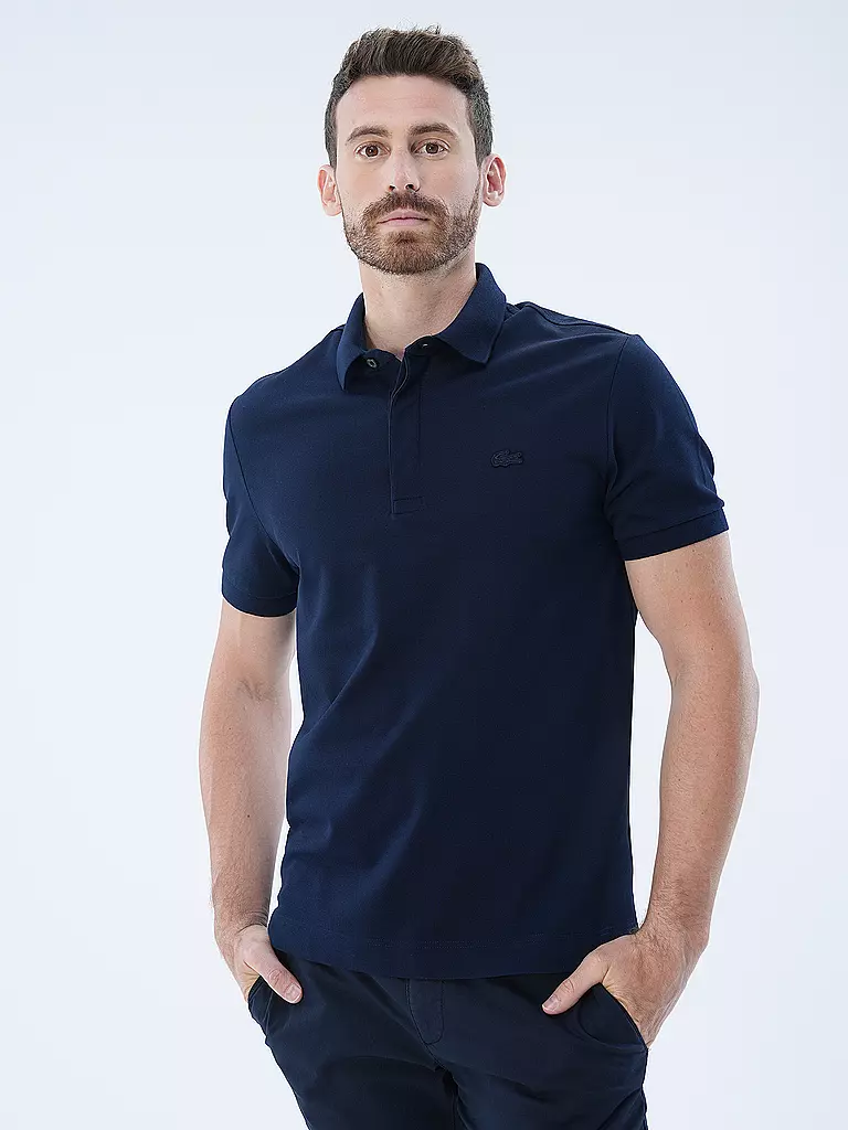 LACOSTE Poloshirt dunkelblau