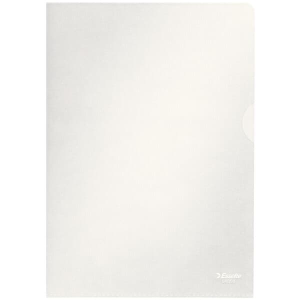 ESSELTE Plastlomme A5 115my Transparent 100-pak