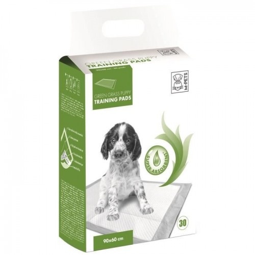 Tapete de aprendizagem verde MPets, tapete branco para cachorros