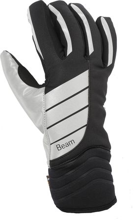 BEAM 2.0 reflektierende Unisex-Handschuhe  schwarz_silber  M