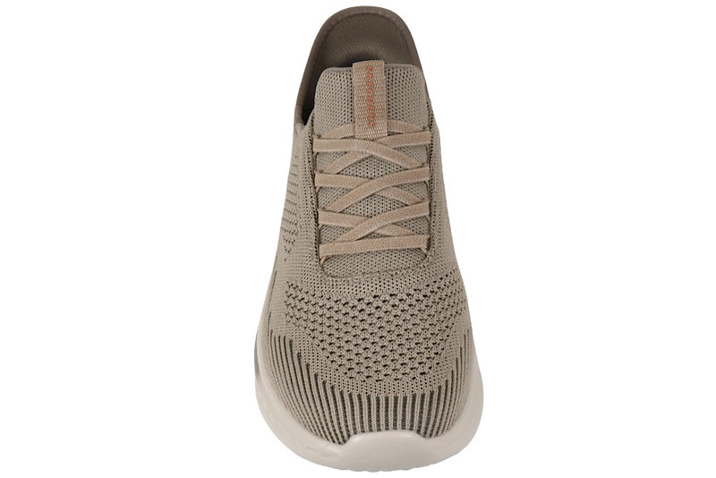 SKECHERS SLADE QUINTO KHAKI SLIP-INS