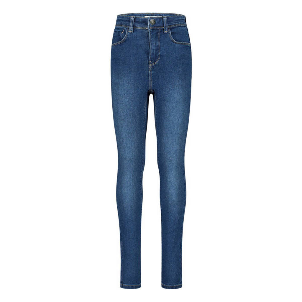 NAME IT high waist skinny jeans NKFPOLLY medium blue denim