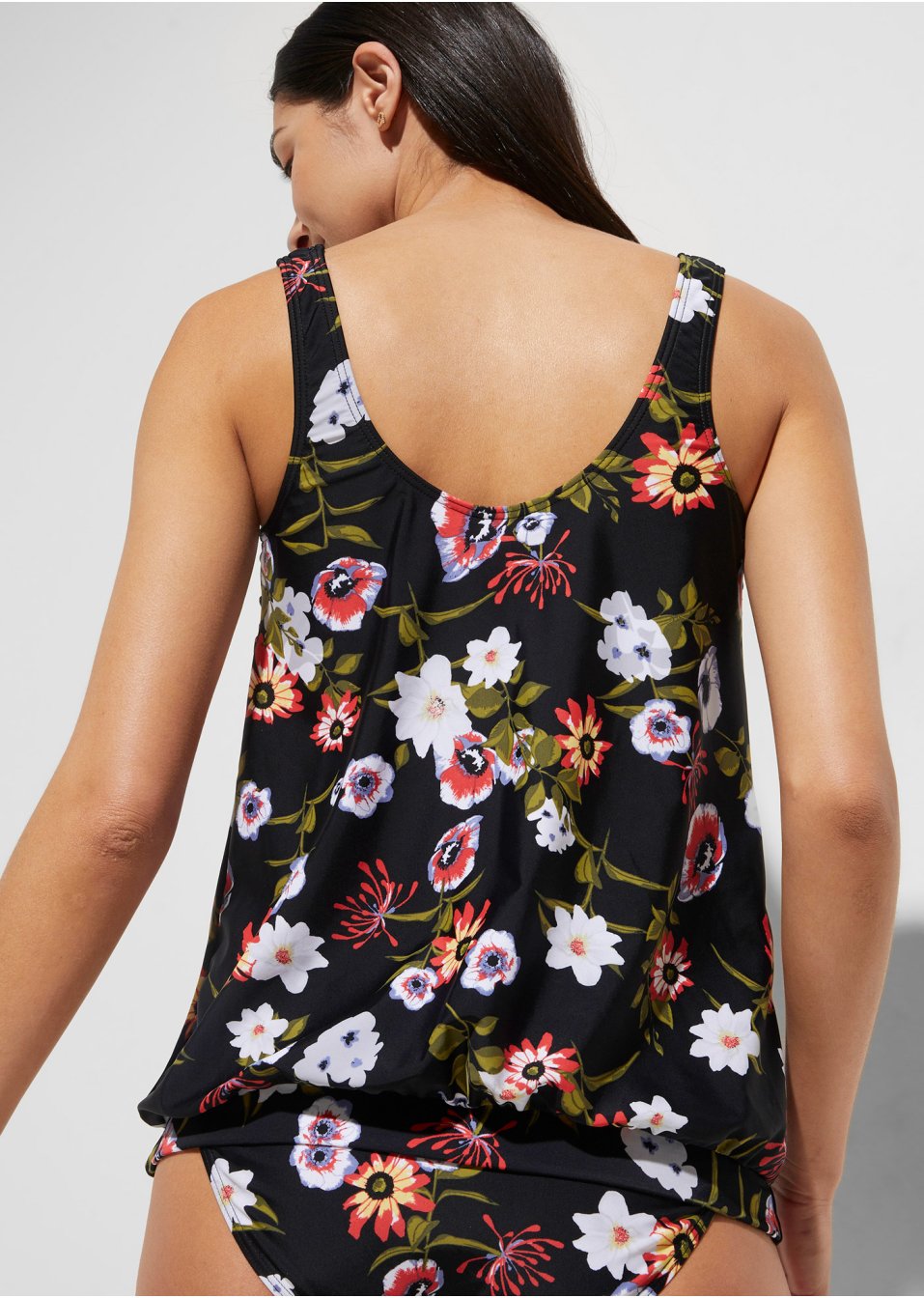 Haut de tankini avec polyamide recyclé