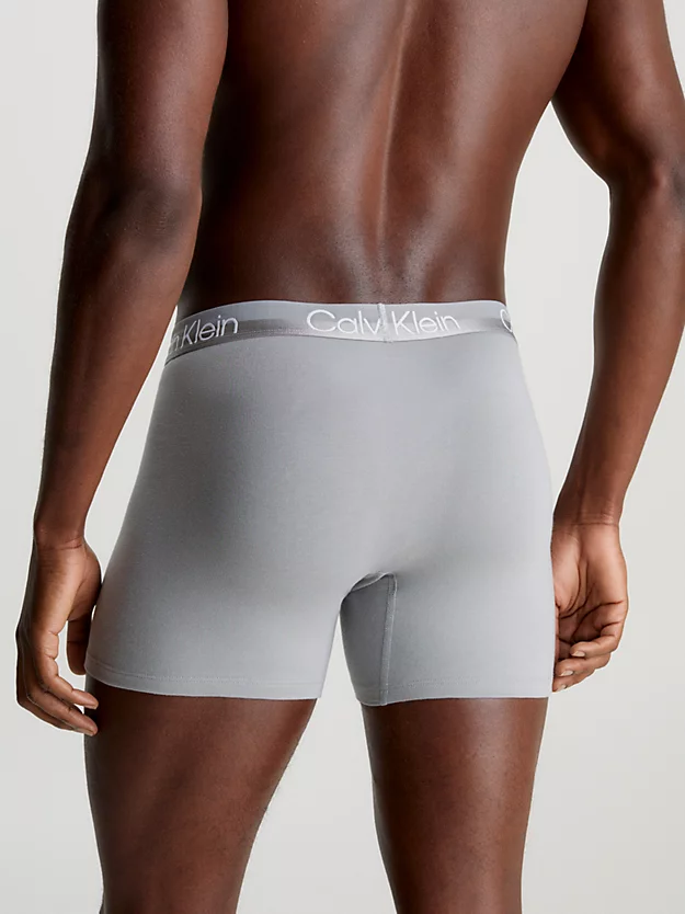 Cuecas Boxer Longas Modern Structure - Pacote com 3 unidades