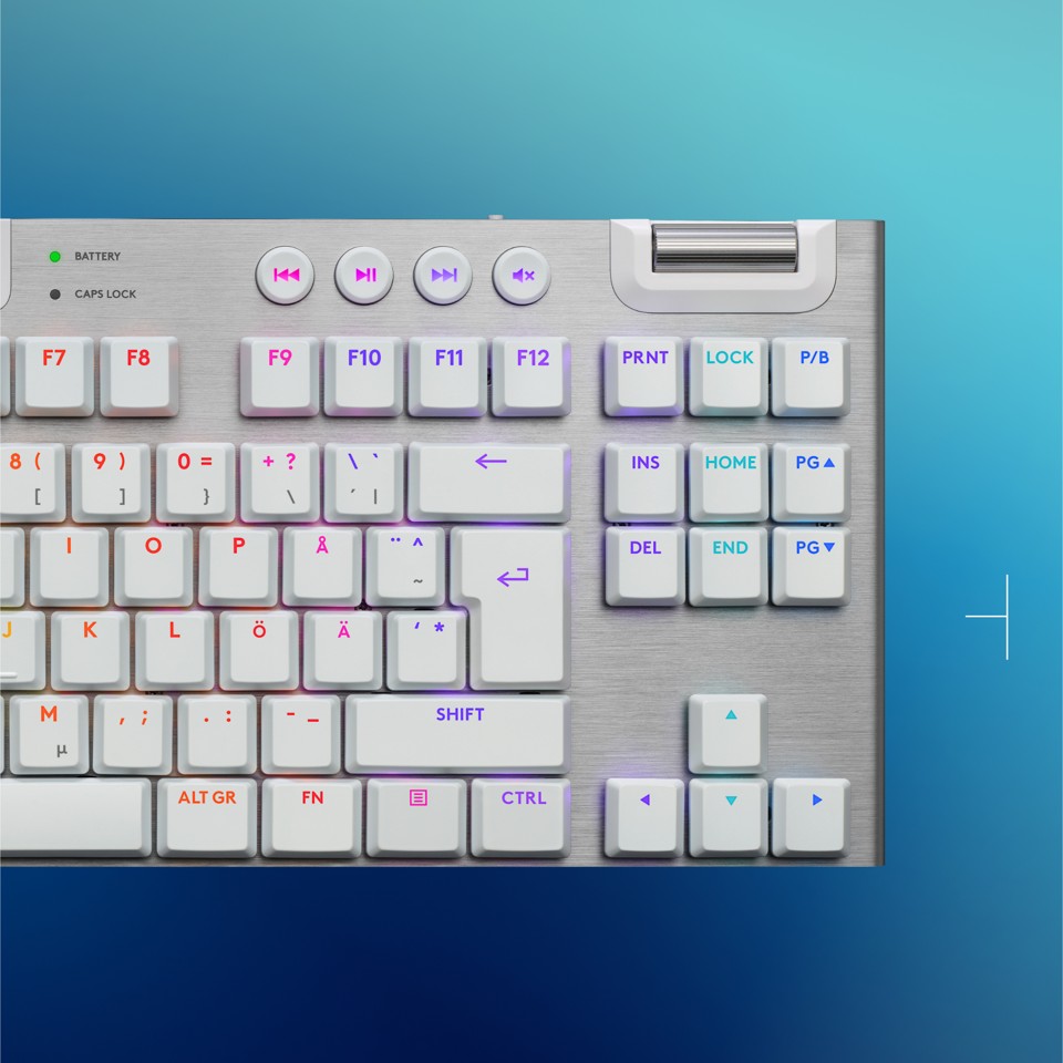Logitech - G915 X LIGHTSPEED TKL Low-Profile Wireless Gaming Keyboard