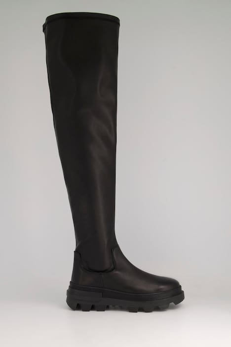 Overknee-Stiefel, XL-Schaft, Innenzipper, Weite H