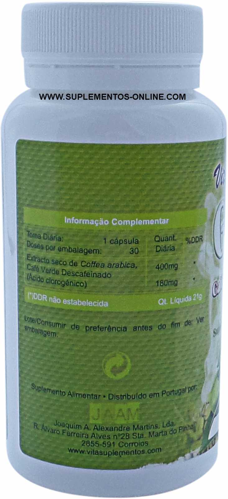 Vita Café Verde 30 cápsulas