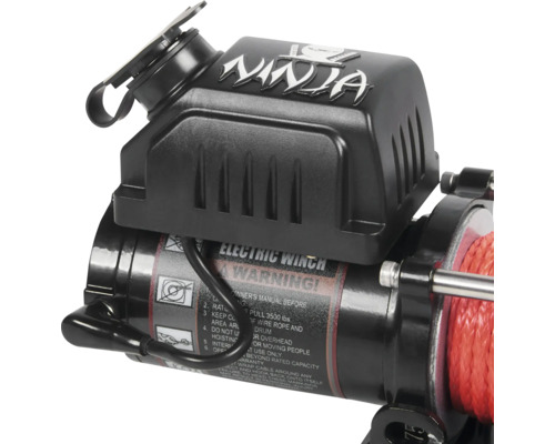 Warrior Winches 35SPS12 kabellier, 1588 kg trekkracht met staalkabel