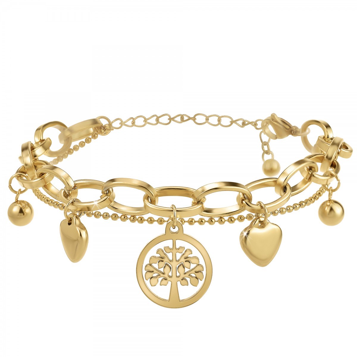 Bracelet SC Bohème en acier inoxydable