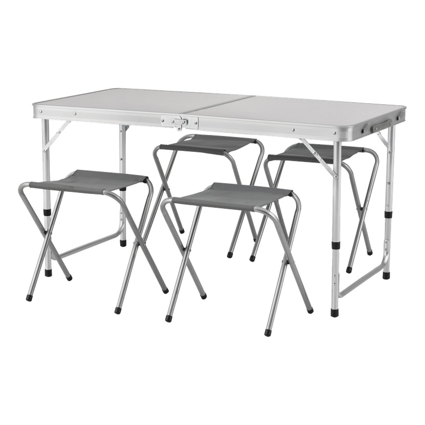 Campingbord med stoler 5 deler