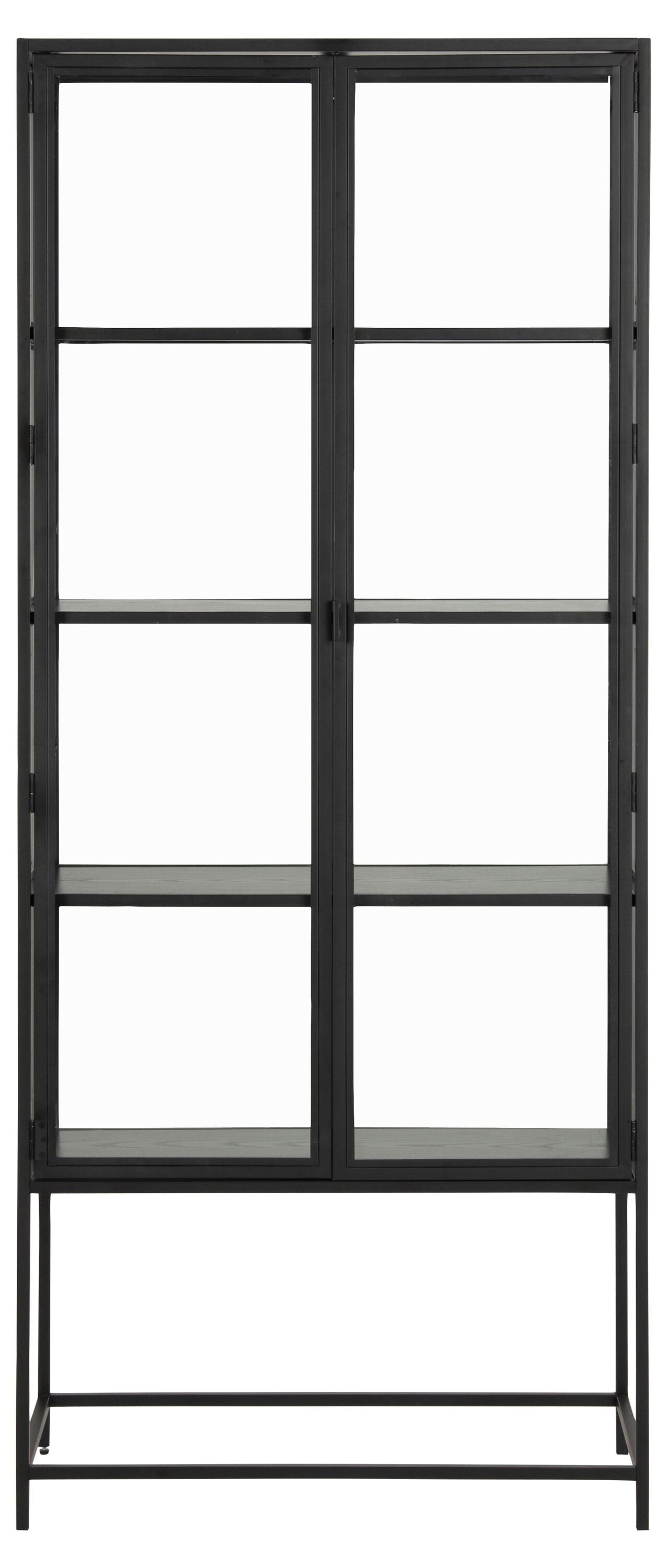 JEREMY Vitrine - Esche / B: 77.0 cm x T: 35.0 cm x H: 185.6 cm