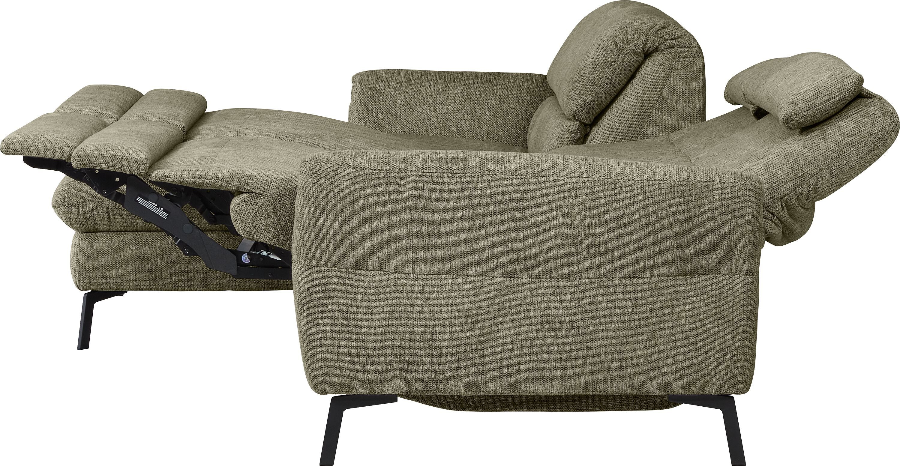 SEBO Ecksofa - Olive / B: 284.0 cm x T: 161.0 cm x H: 84.0 cm