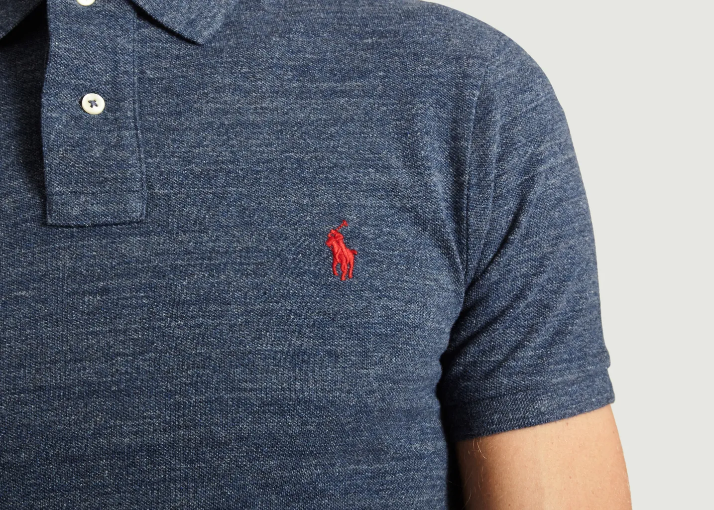 Polo Cintré en Coton Piqué Polo Ralph Lauren